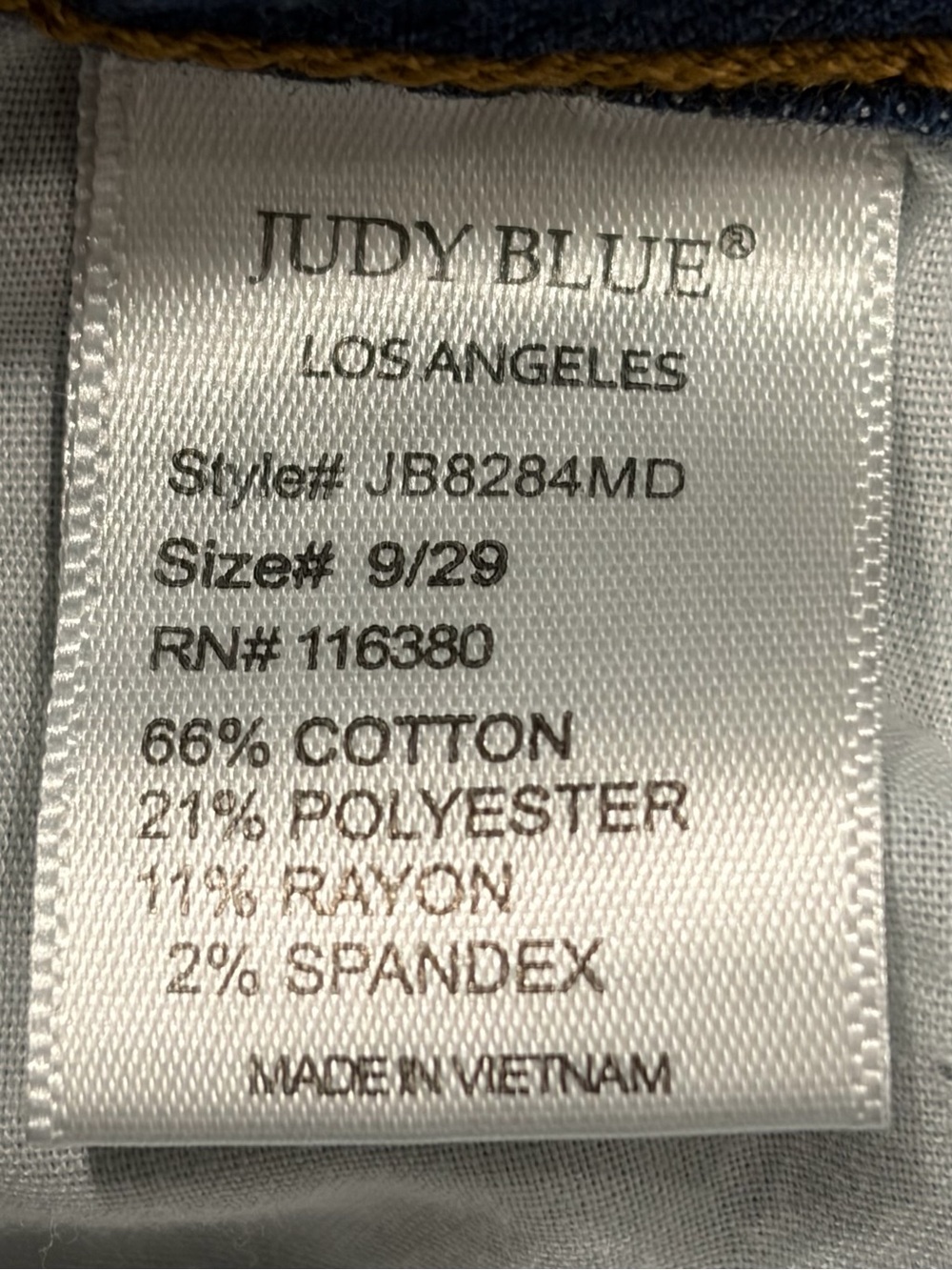 Judy Blue Mid-Rise Distressed Skinny Jeans (9/29) - Picture 3 of 9